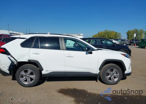 2025 Toyota Rav4 Hybrid Le из США, поврежденный, VIN 2T3LWRFV8SW258977